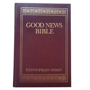 Good News Bible Todays English Version Giant Print Burgundy Thomas Nelson 382BG